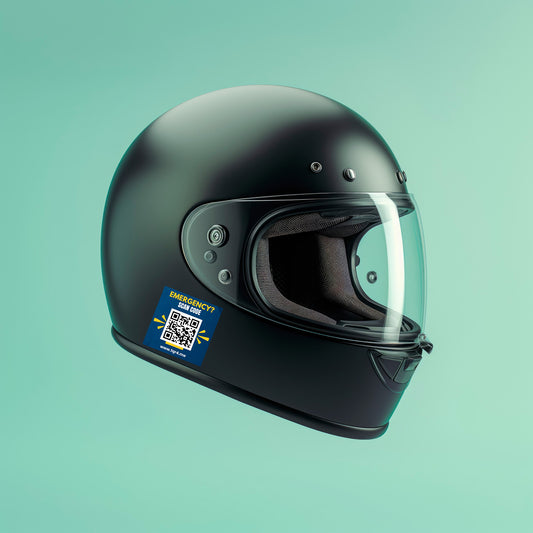 Helmet Sticker - Single Unit
